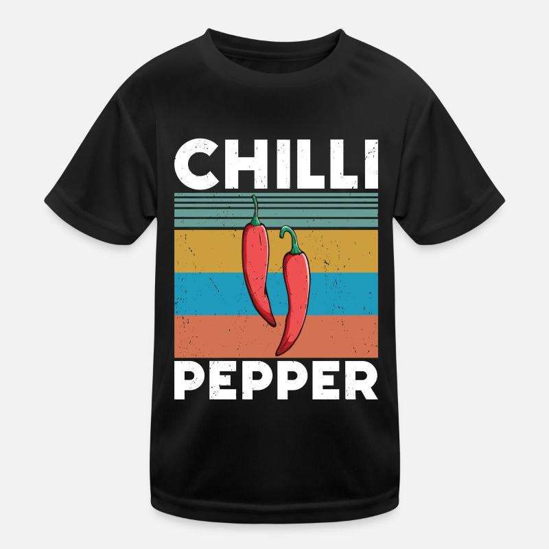 Chili-Pfeffer Kinder Funktions-T-Shirt