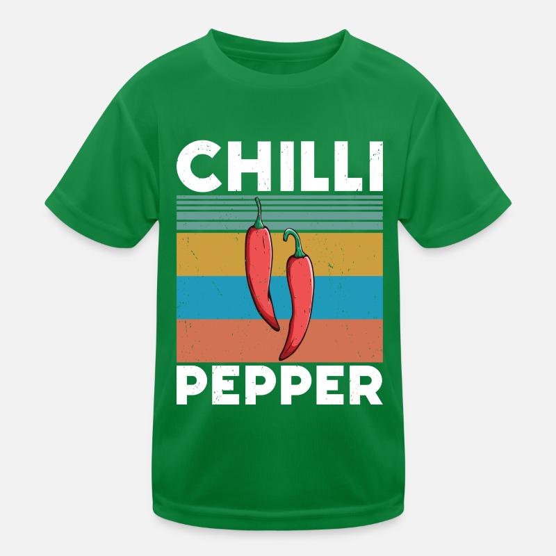 Chili-Pfeffer Kinder Funktions-T-Shirt