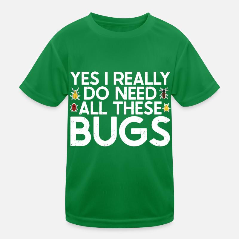 Insect Kids Functional T-Shirt