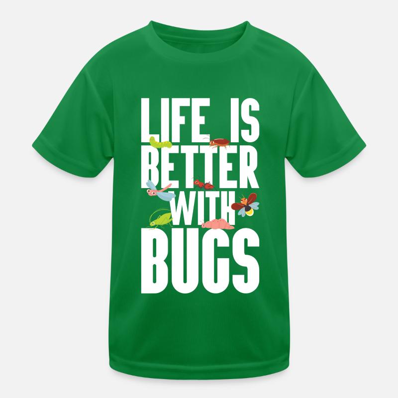 Insect Kids Functional T-Shirt