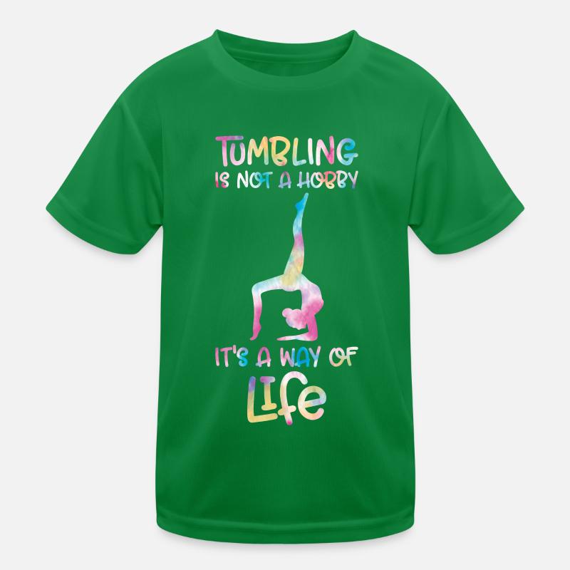 Stolpern Kinder Funktions-T-Shirt