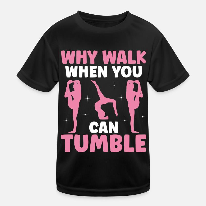 Stolpern Kinder Funktions-T-Shirt