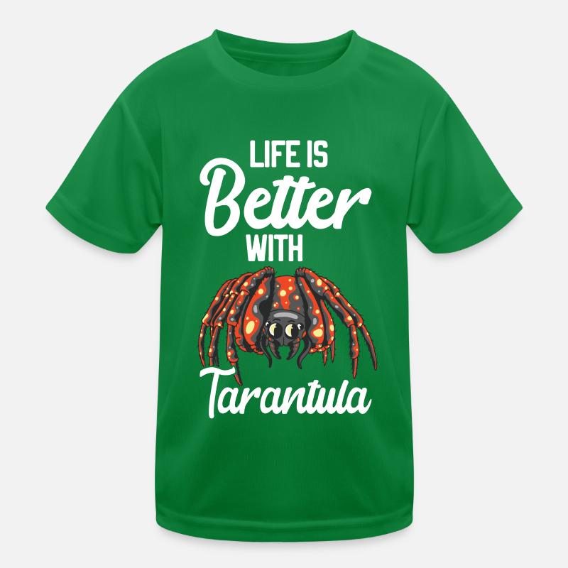 Tarentule T-shirt sport Enfant