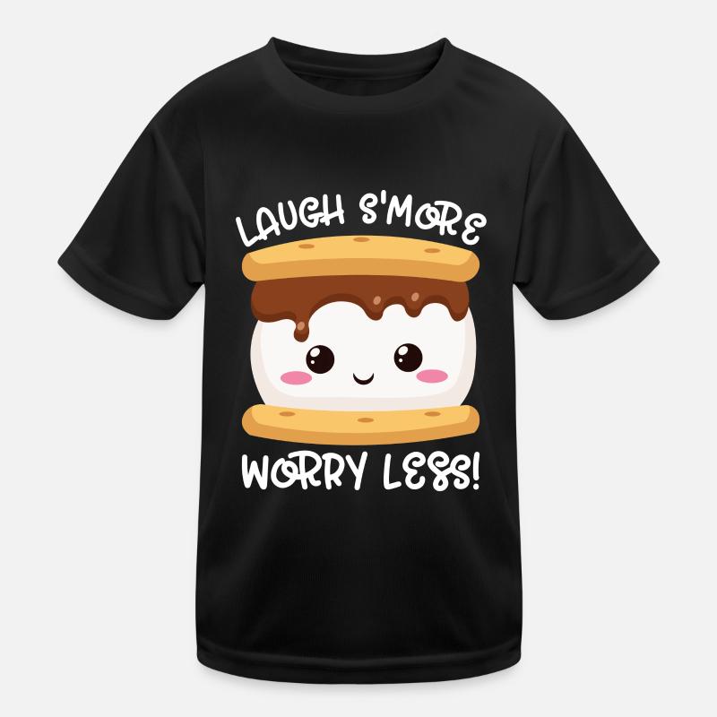 Marshmallow S'more Kids Functional T-Shirt