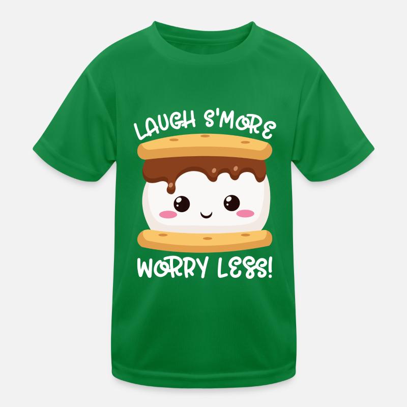 Marshmallow S'more Kids Functional T-Shirt