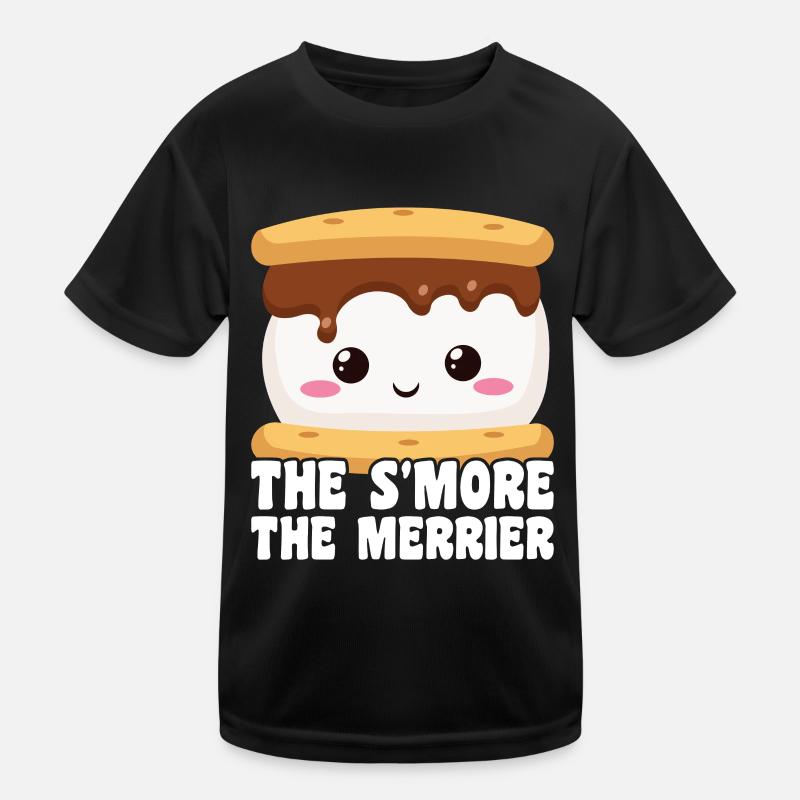 Marshmallow S'more Kids Functional T-Shirt