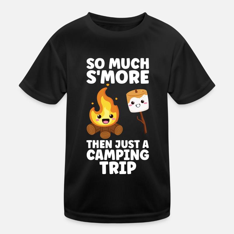 Marshmallow S'more Kids Functional T-Shirt