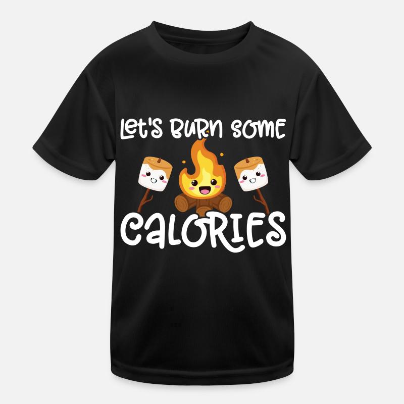 Marshmallow S'more Kids Functional T-Shirt