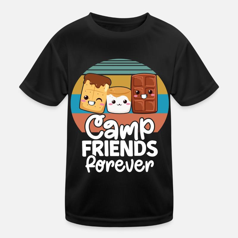 Marshmallow S'more Kids Functional T-Shirt