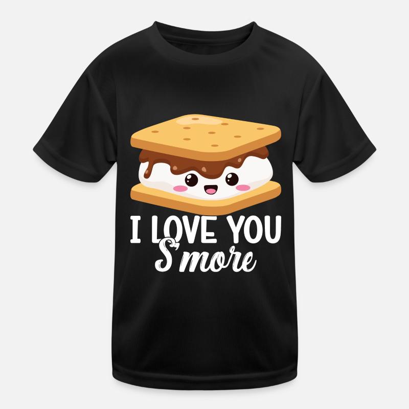 Marshmallow S'more Kids Functional T-Shirt
