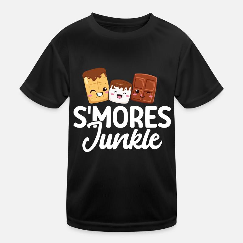 Marshmallow S'more Kids Functional T-Shirt