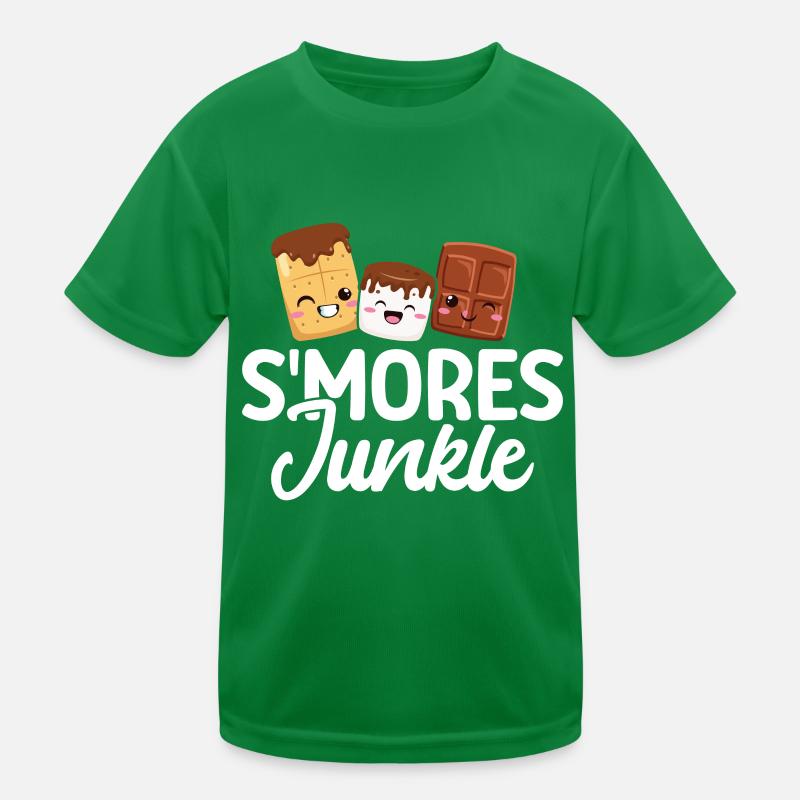 Marshmallow S'more Kids Functional T-Shirt