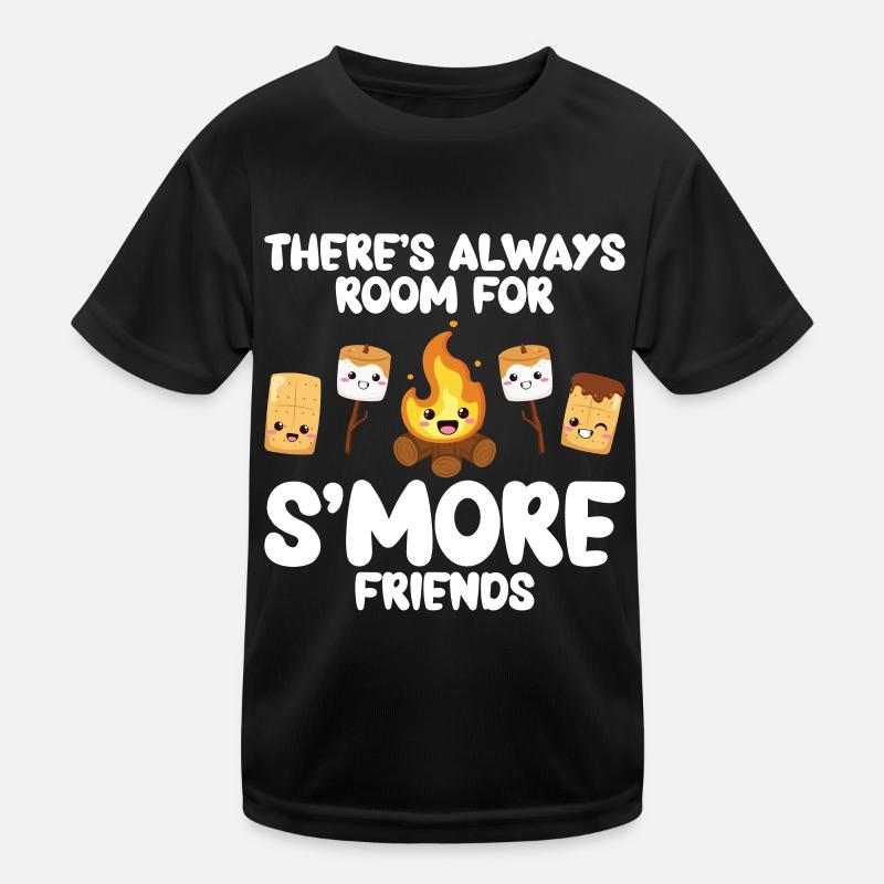 Marshmallow S'more Kids Functional T-Shirt