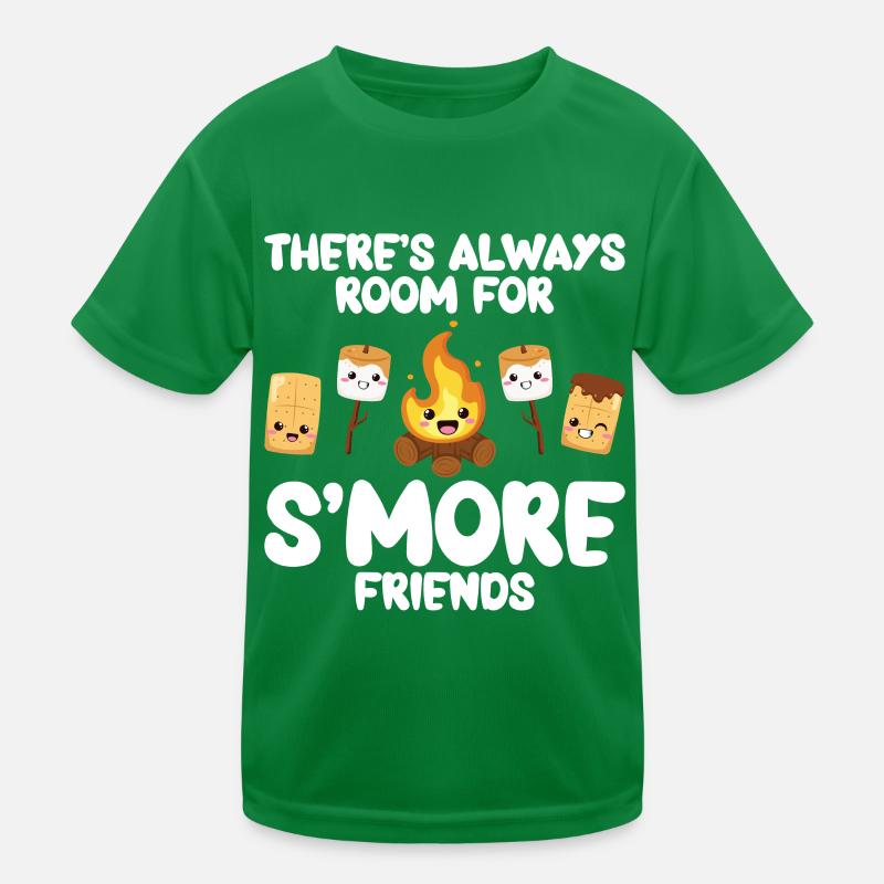 Marshmallow S'more Kids Functional T-Shirt