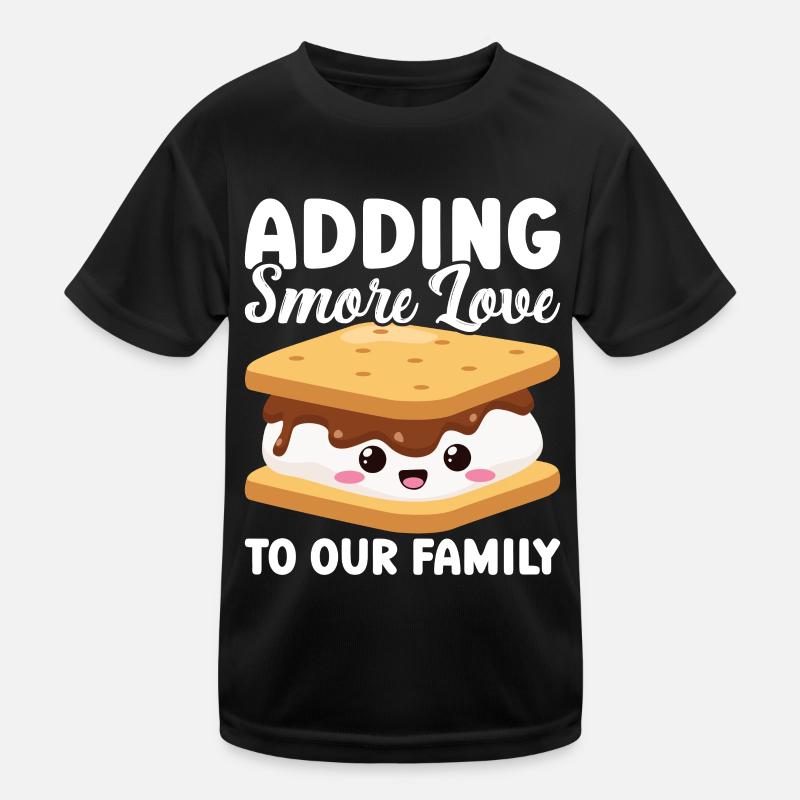 Marshmallow S'more Kids Functional T-Shirt
