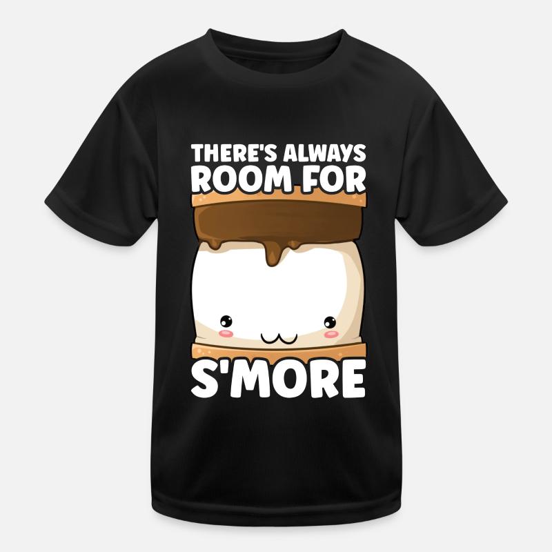 Marshmallow S'more Kids Functional T-Shirt