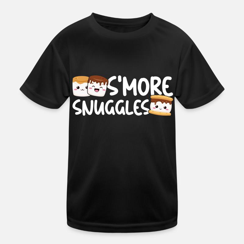 Marshmallow S'more Kids Functional T-Shirt