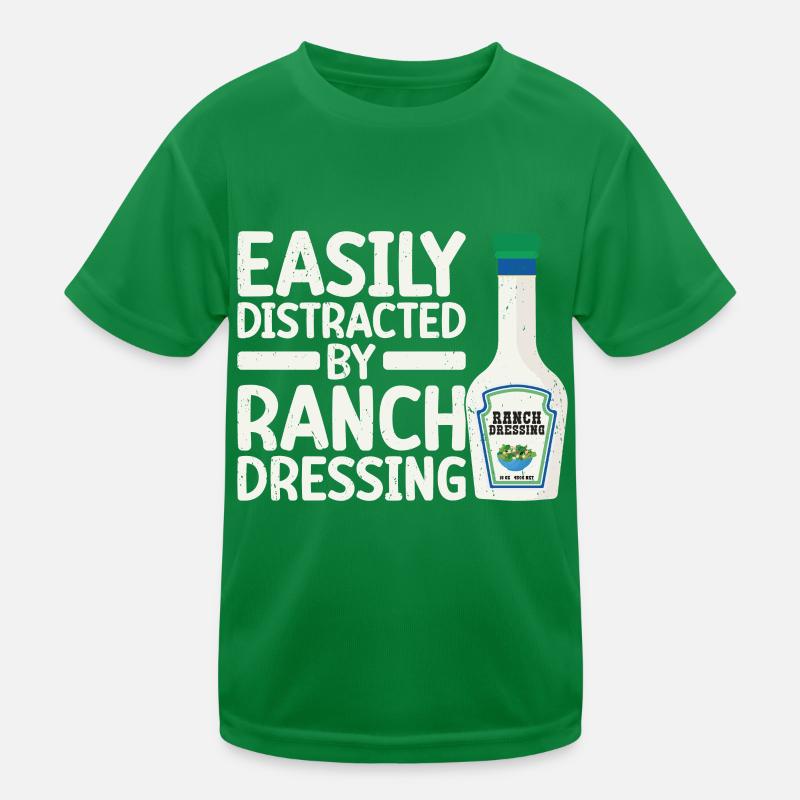 Ranch -Dressing -Ranch -Salad Dressing Kids Functional T-Shirt