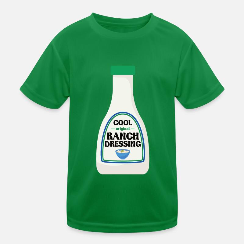 Ranch -Dressing -Ranch -Salad Dressing Kids Functional T-Shirt