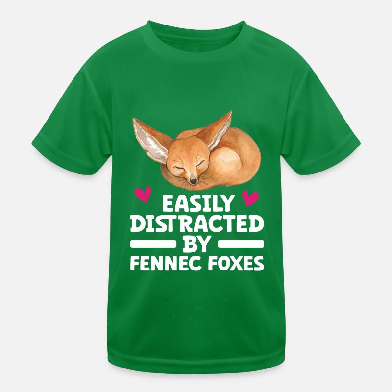 Fennec Fox Kinder Funktions-T-Shirt