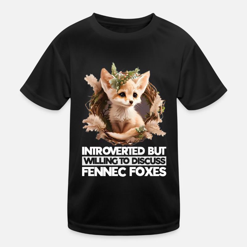 Fennec Renard T-shirt sport Enfant