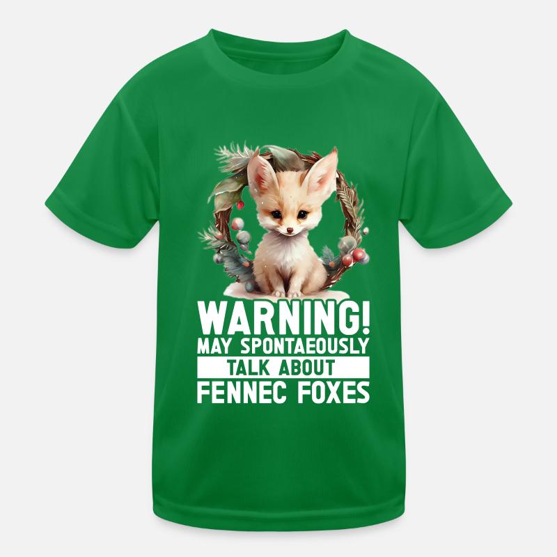 Fennec Fox Kinder Funktions-T-Shirt