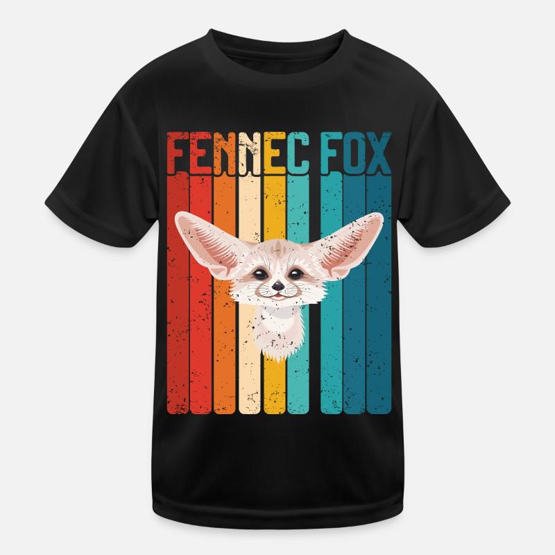 Fennec Fox Kinder Funktions-T-Shirt