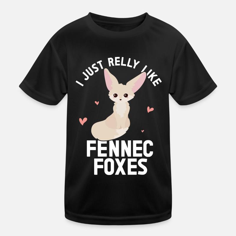 Fennec Renard T-shirt sport Enfant