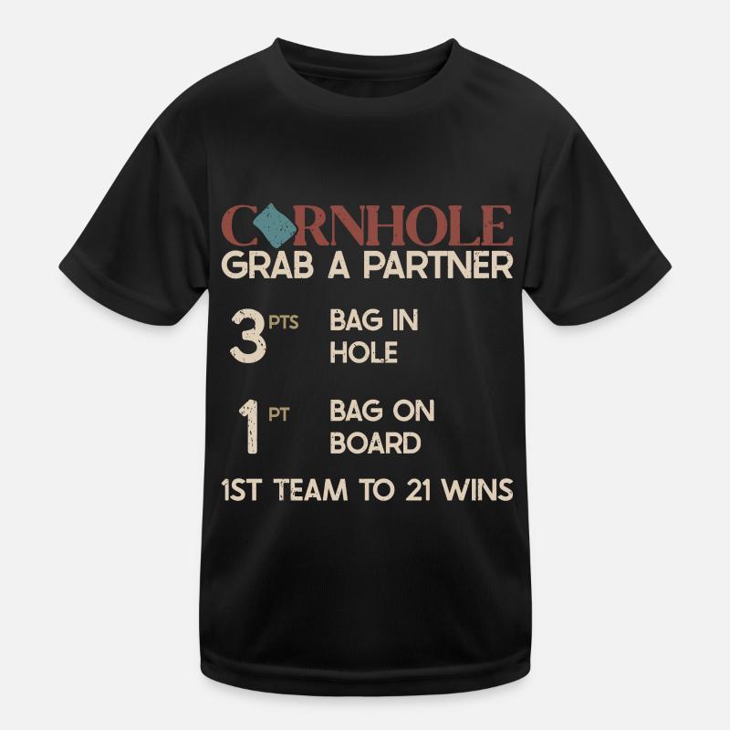 Cornhole T-shirt sport Enfant