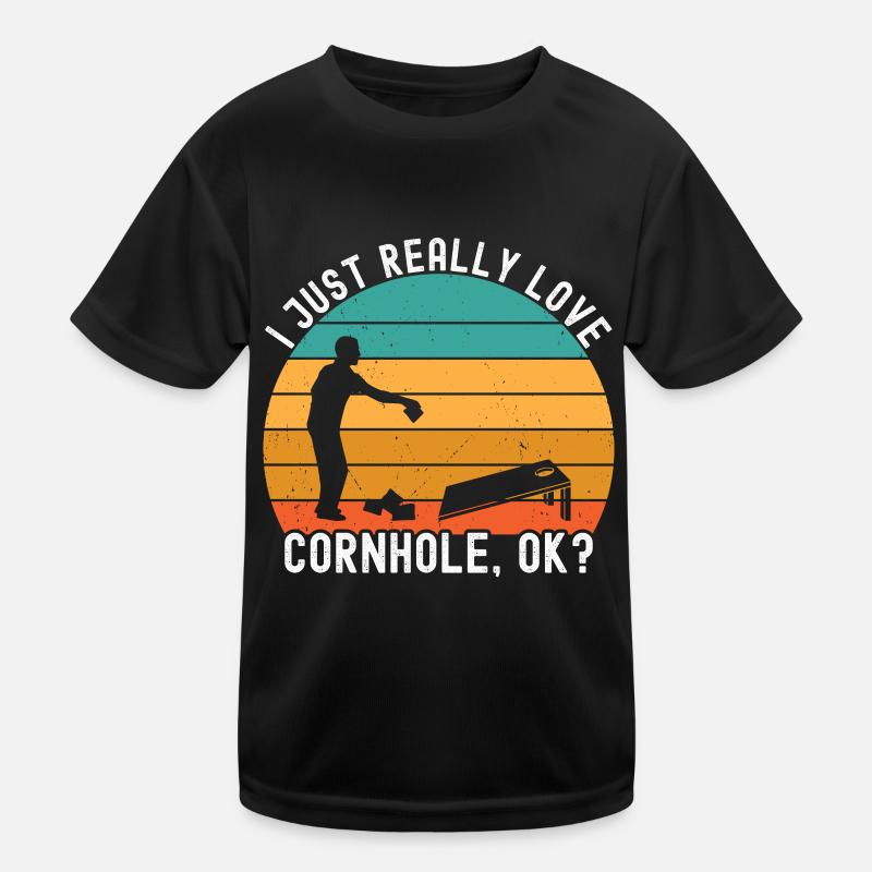 Cornhole T-shirt sport Enfant