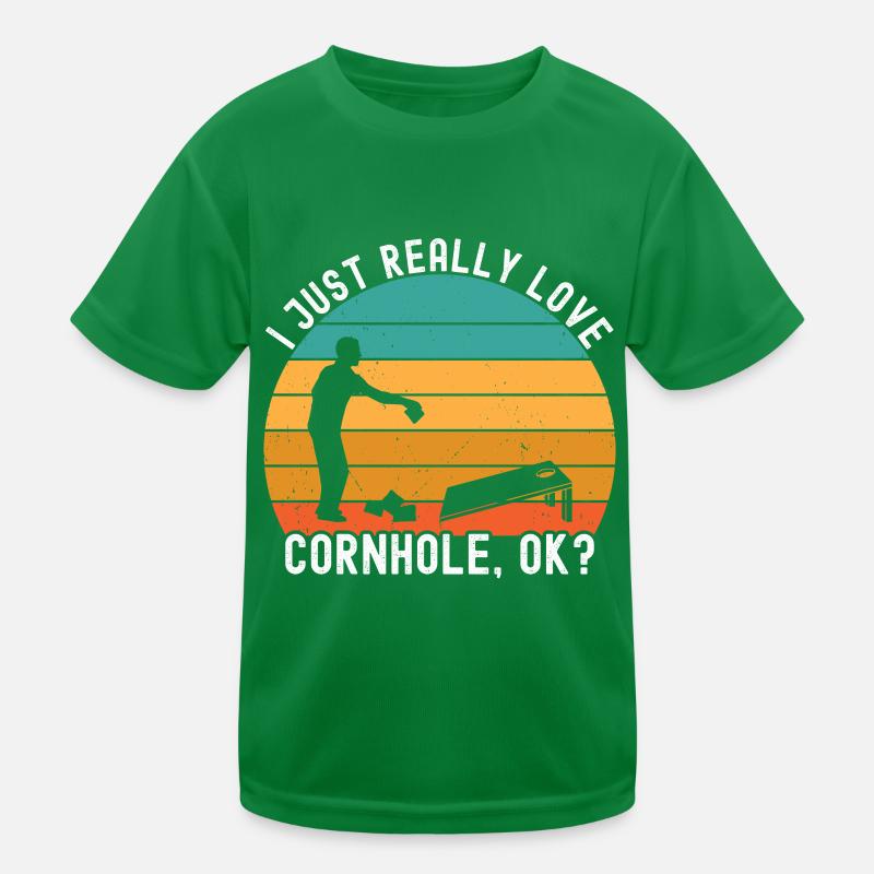 Cornhole T-shirt sport Enfant