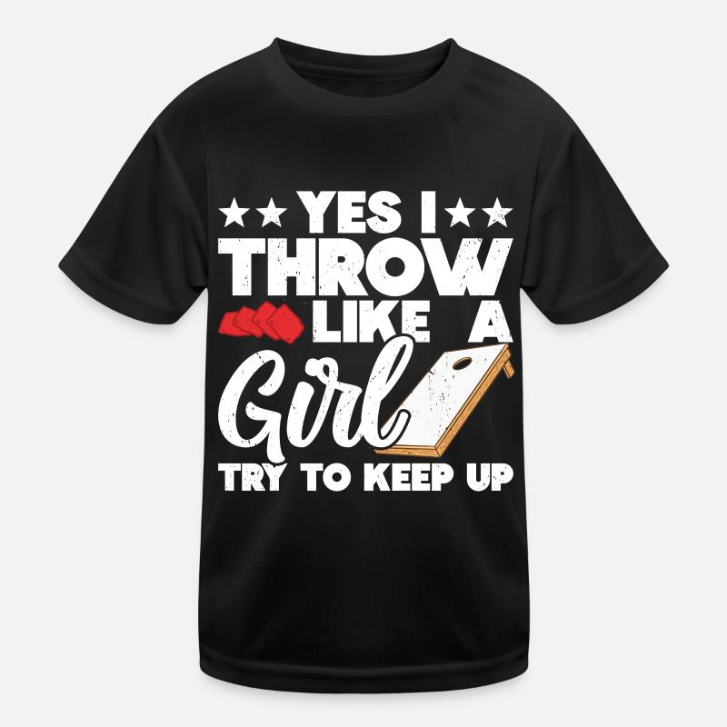 Cornhole T-shirt sport Enfant