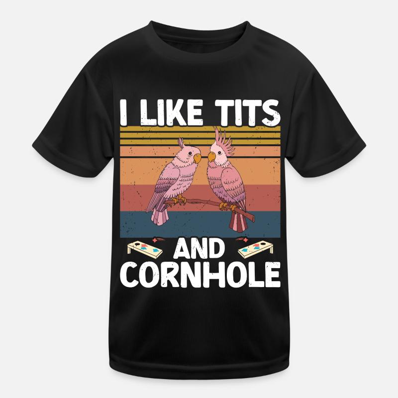 Cornhole T-shirt sport Enfant