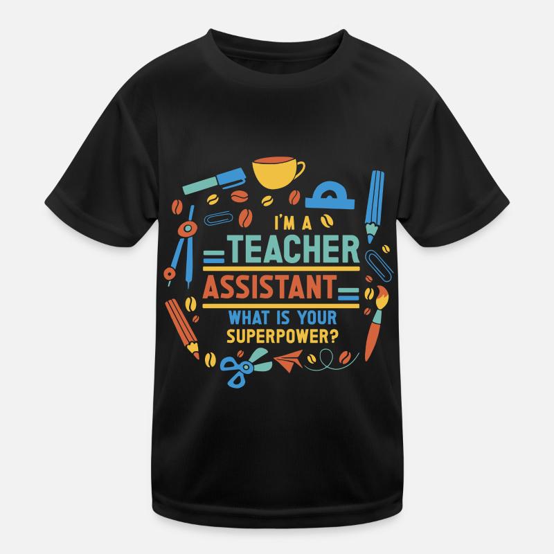 Lehrer -Assistenten Schulleiter Unterricht Kinder Funktions-T-Shirt