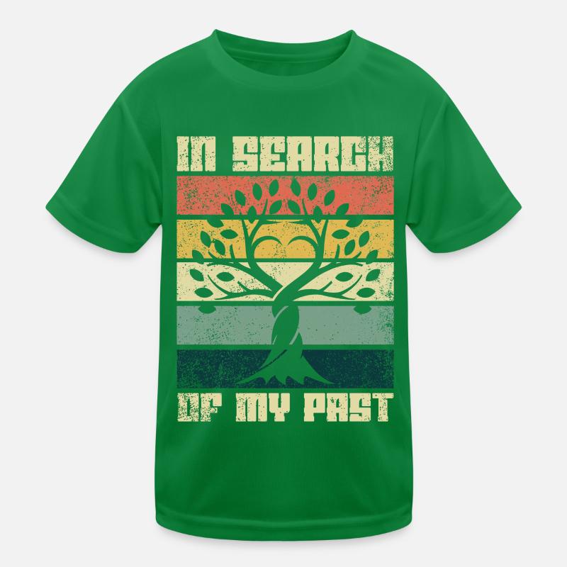 Genealogy Genetics Genealogist Ancestors Kids Functional T-Shirt