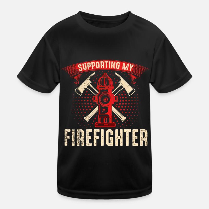 Firefighter Fire Crews ́ Kids Functional T-Shirt