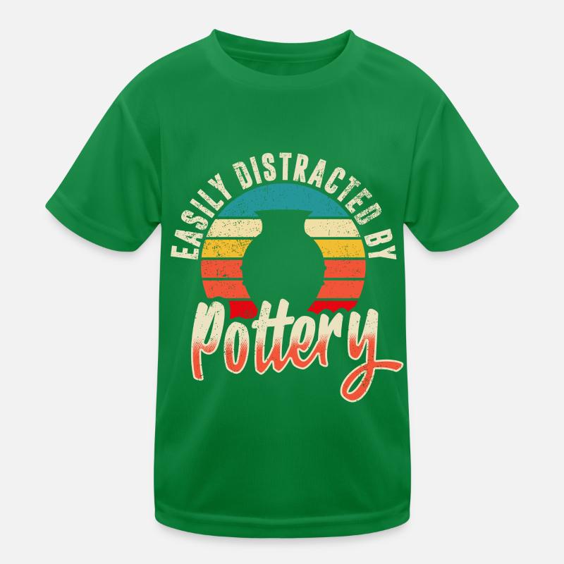 Keramikkeramikton Pottery Skulption Kinder Funktions-T-Shirt