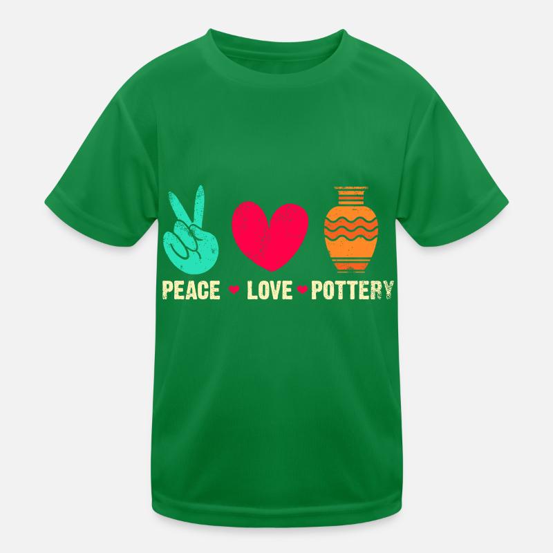 Keramikkeramikton Pottery Skulption Kinder Funktions-T-Shirt