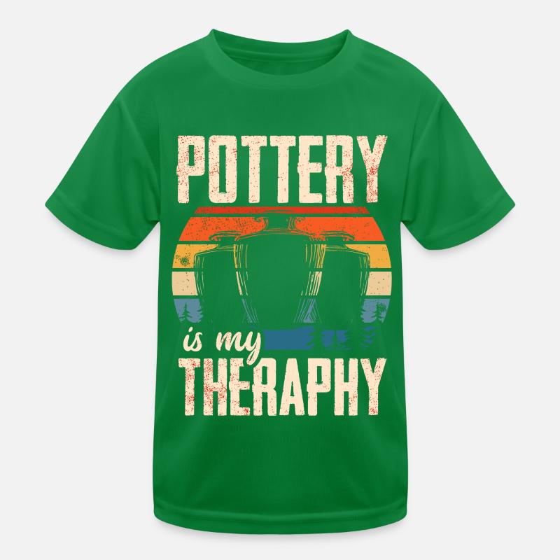 Keramikkeramikton Pottery Skulption Kinder Funktions-T-Shirt