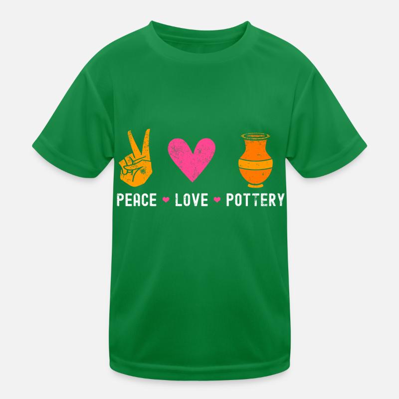 Ceramic Pottery Sculpture Kids Functional T-Shirt