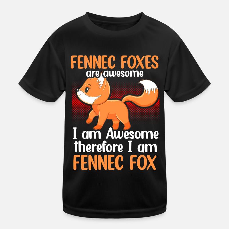 Fennec Fox Süße Fennec Foxes Fennec Tier Kinder Funktions-T-Shirt