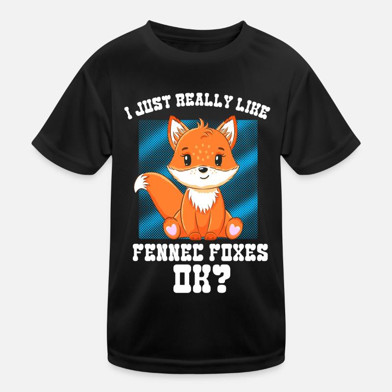 Fennec Fox Süße Fennec Foxes Fennec Tier Kinder Funktions-T-Shirt