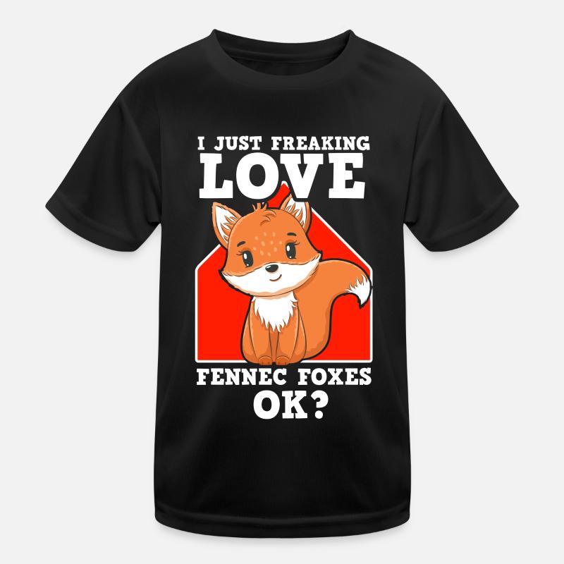 Fennec Fox Süße Fennec Foxes Fennec Tier Kinder Funktions-T-Shirt
