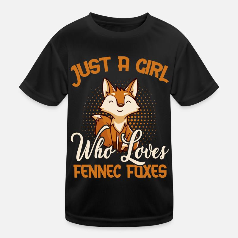 Fennec Fox Süße Fennec Foxes Fennec Tier Kinder Funktions-T-Shirt