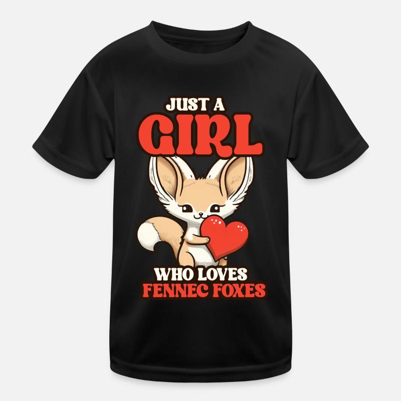 Fennec Fox Süße Fennec Foxes Fennec Tier Kinder Funktions-T-Shirt