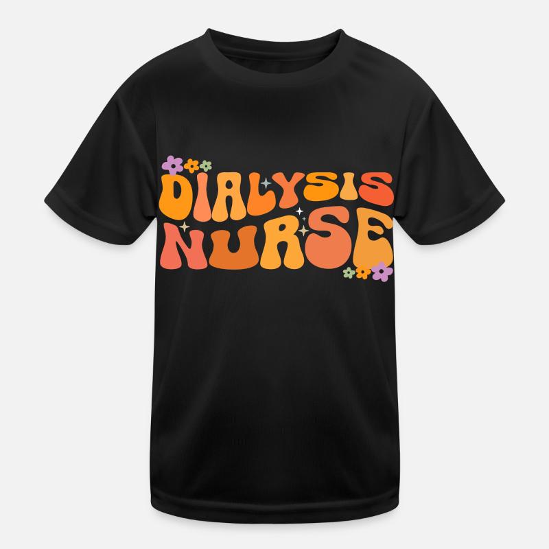 Dialyse Techniker Krankenschwester Kinder Funktions-T-Shirt