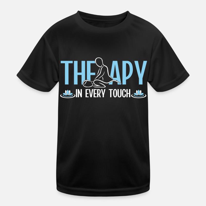 Massagetherapeuten Therapie Masseuse Wertschätzung Kinder Funktions-T-Shirt