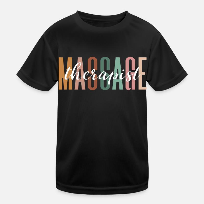 Massagetherapeuten Therapie Masseuse Wertschätzung Kinder Funktions-T-Shirt