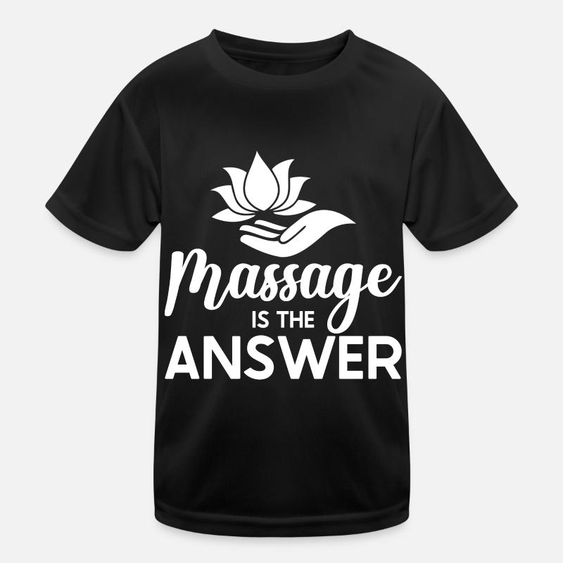 Massagetherapeuten Therapie Masseuse Wertschätzung Kinder Funktions-T-Shirt