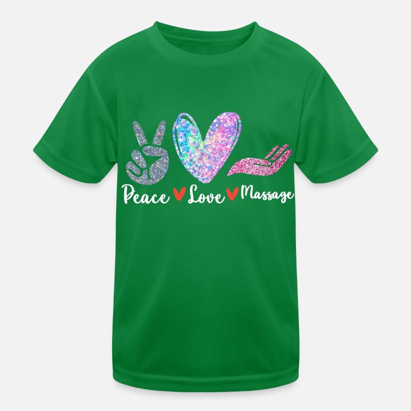 Massage Therapist Therapy Masseuse Appreciation Kids Functional T-Shirt